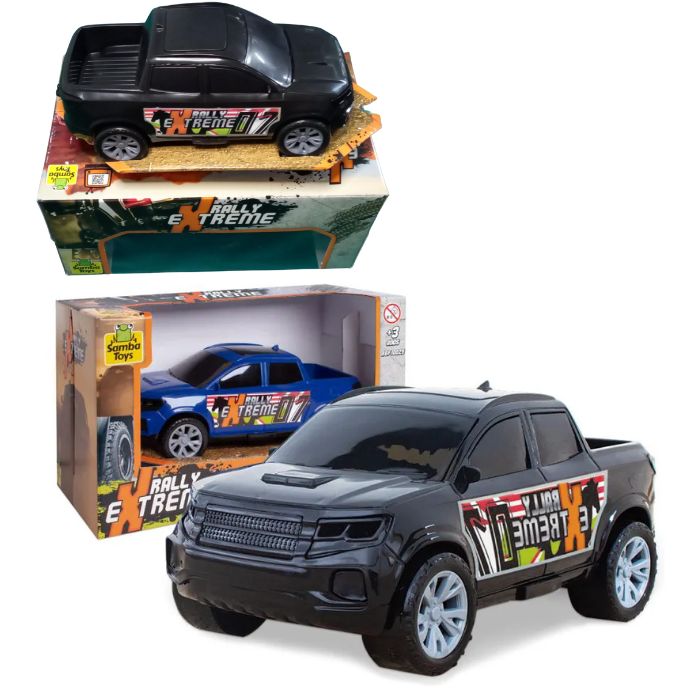 CARRINHO PICKUP RALLY EXTREME 18CM 29 SAMBA TOYS UN