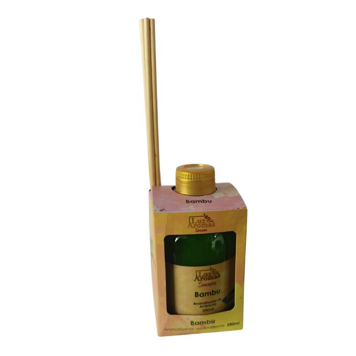 AROMATIZADOR BAMBU SOSSEGO 280ML 668 LUZ AROMAS UN