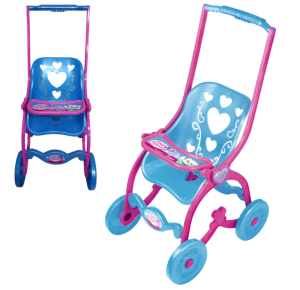 CARRINHO BONECA BABY CAR PRINCESAS BCP130 BRINQUEMIX UN