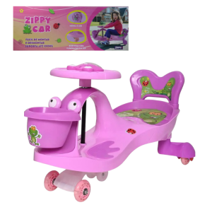 CARRINHO CAR ANIMAIS DIVERTIDO ROSA TW21F2 ZIPPY TOYS UN