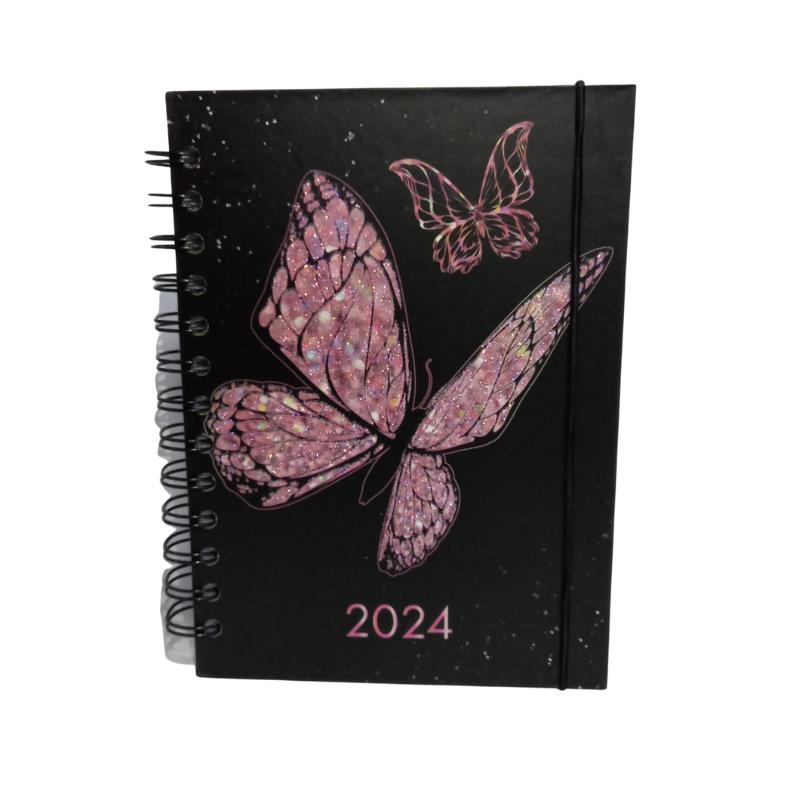 AGENDA ANO 2024 GR 336 PAGINAS BORBOLETA 9501 FWB UN