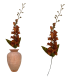 FLOR ARTIFICIAL HASTE ORQUIDEA CETIM 11 FOLHAS MOST 30548190 GRILLO UN