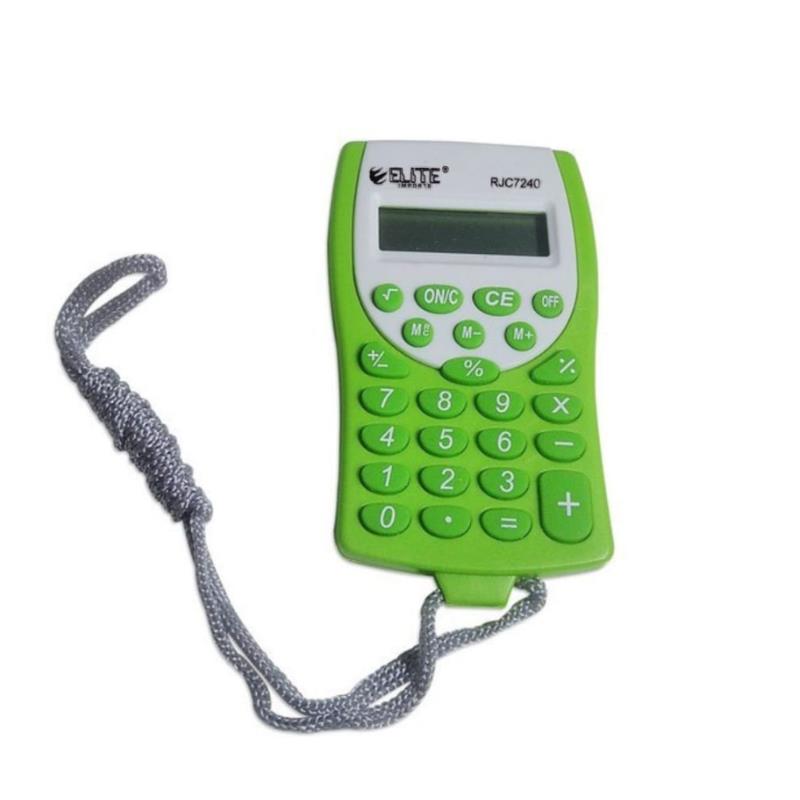 CALCULADORA PLASTICA PQENA 8 DIGITOS CORDINHA RJC7240 LIN 530360 ELITE UN