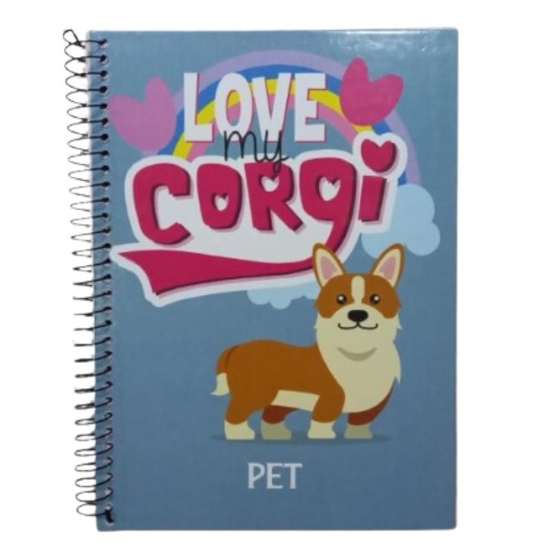 CADERNO CD 1X1 96FLS PET 118467 LIN 530775 MAXIMA UN