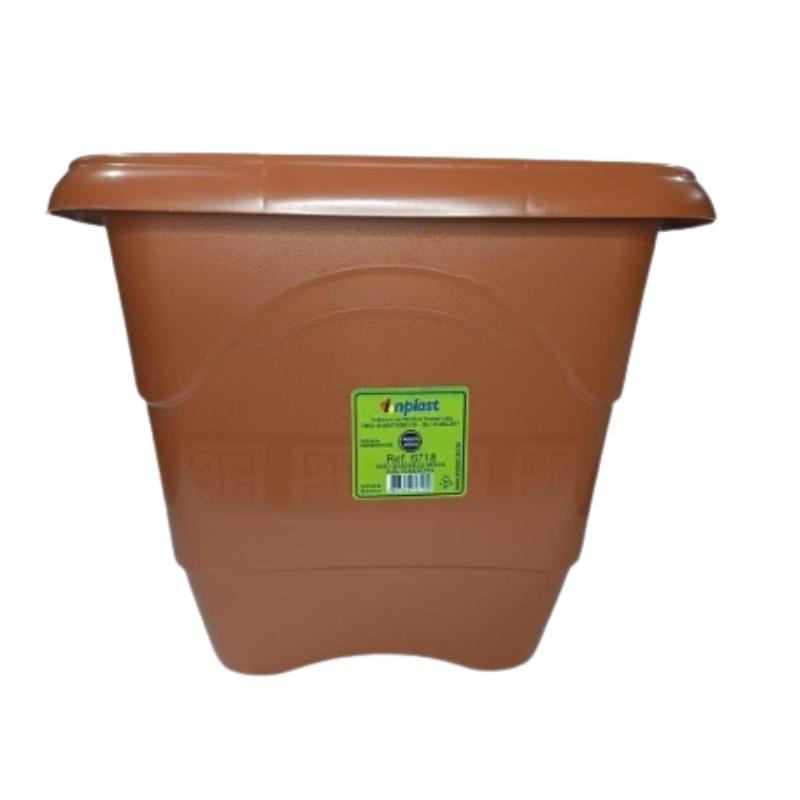 TACHO VASO QD MEDIO 5.5L TERRA 6718 LIN 015813 INPLAST UN