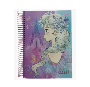 CADERNO CAPA DURA 12X1 240FLS FROZEN 5859117 JANDAIA UN