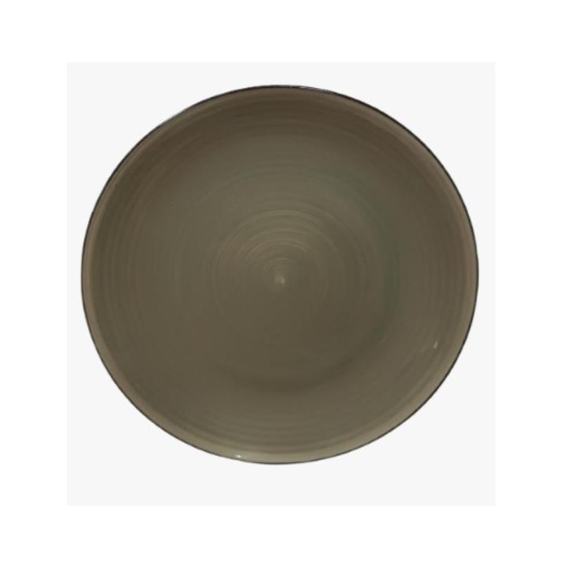 PRATO CERAMICA DECORATIVO COLOR 27CM MAB29391 MABEL UN