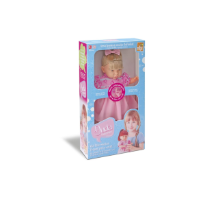 BONECA DUDA FALA FRASES BEE TOYS 