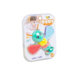 CHOCALHO BABY BORBOLETA BEE TOYS 